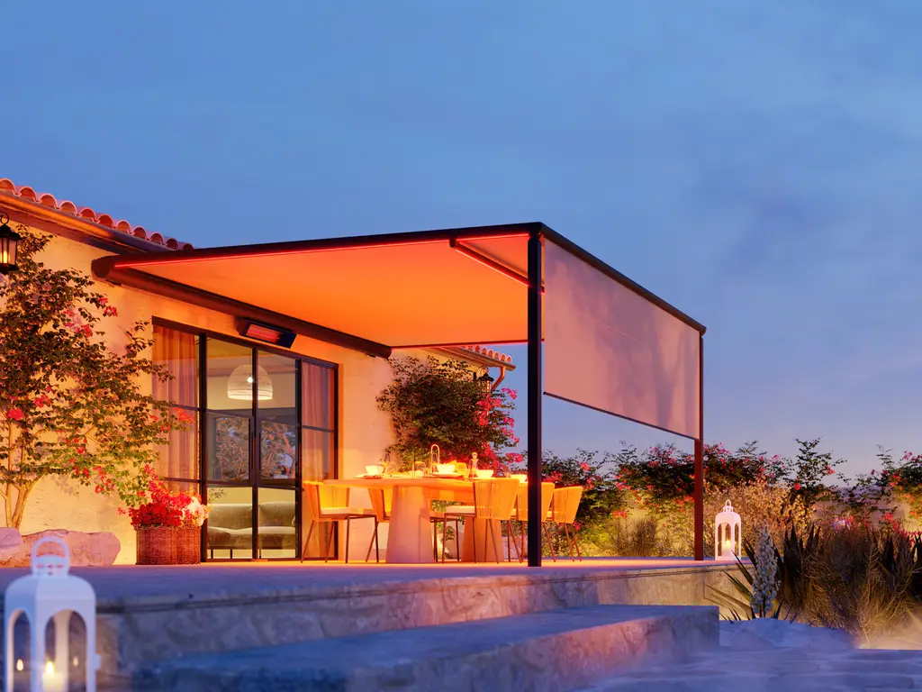 Pergola with a Fabric roof